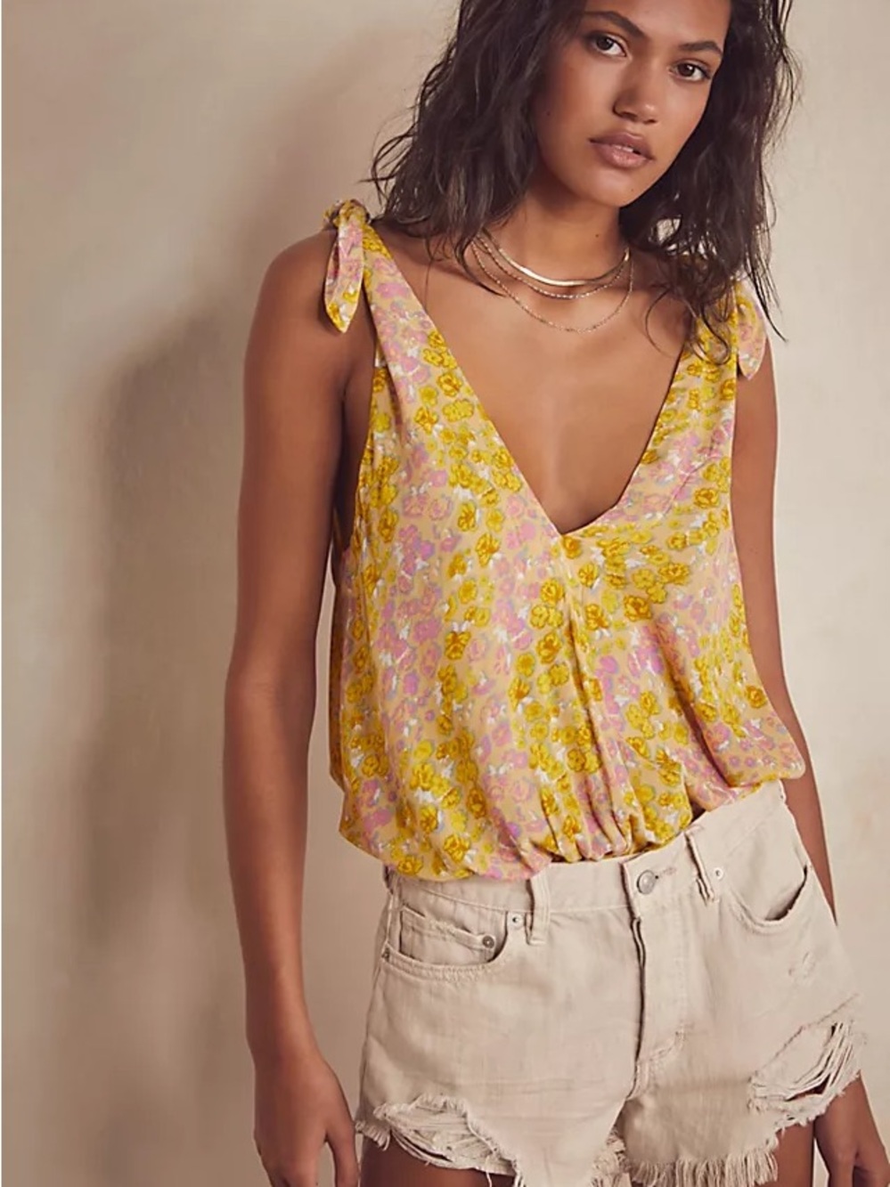 Free People Bare it All Bodysuit